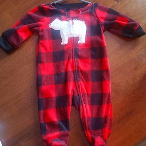 Carter's Fleece footie pajamas